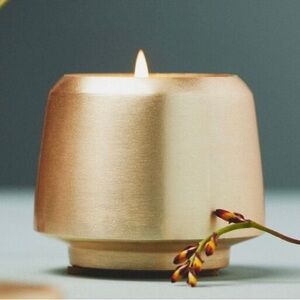 Anthropologie Ambered Topaz Candle